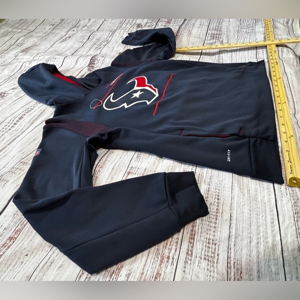 Kids Houston Texans Nike Dri Fit Hoodie - Picture 2 of 12